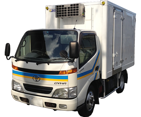 トヨタ ダイナ 2トン 低温冷凍車 (福岡830わ1123) -30度